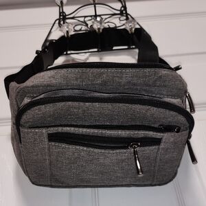 Grey Utility Belt Bag/Fanny Pack
